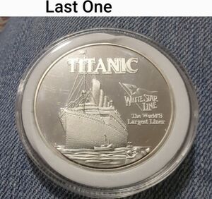 TITANIC Ship Coin White Star Line RMS Titanic Cruise Ship New
